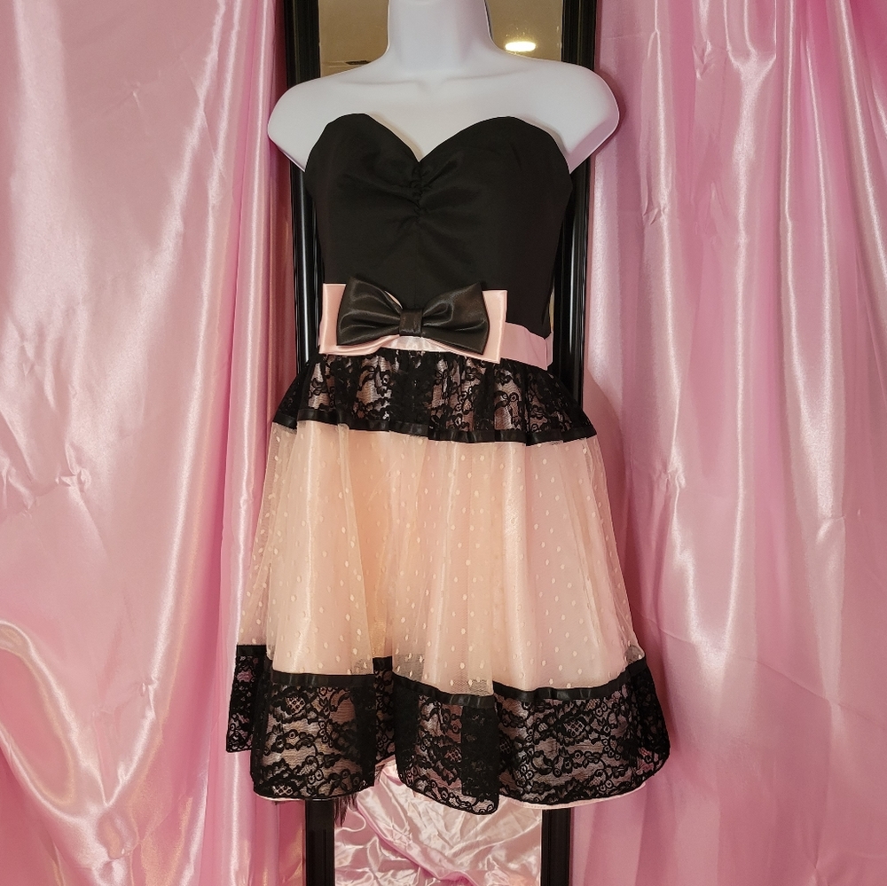 Gunne Sax bow dress